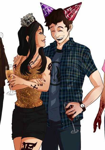 Simon cuando aun era un vampiro